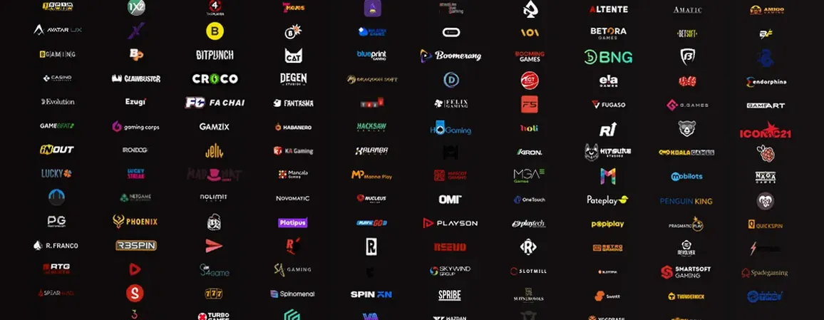 Студии-разработчики казино 7К: Pragmatic Play, Evolution, Novomatic, Endorphina, BGaming и другие